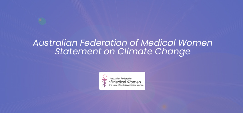 AFMW position statement for Climate Change