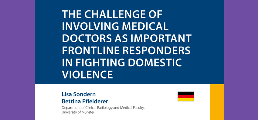 View of The Challenge of Involving Medical Doctors as Important Frontline Responders in Fighting Domestic Violence