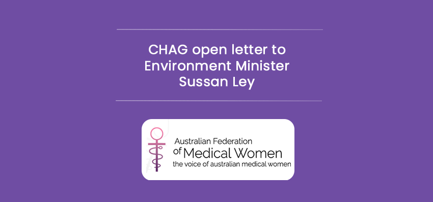 CHAG Open letter