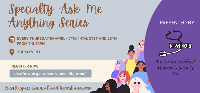 VMWS Specialty Ask Me Anything event series in April