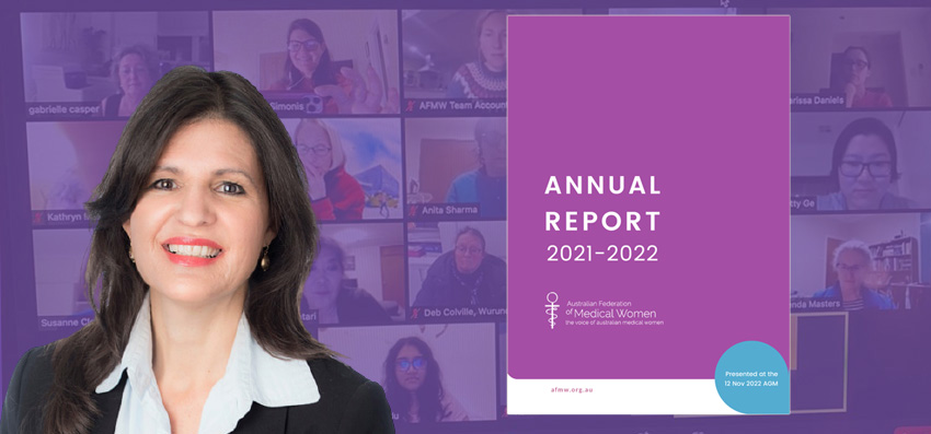 2022 Annual Report cover - report now available to download