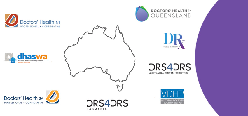 Support partner logos for Doctors for doctors helpline