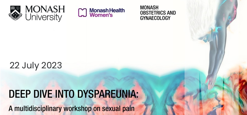 Deep Dive into Dyspareunia workshop details for Saturday 22 July 2023