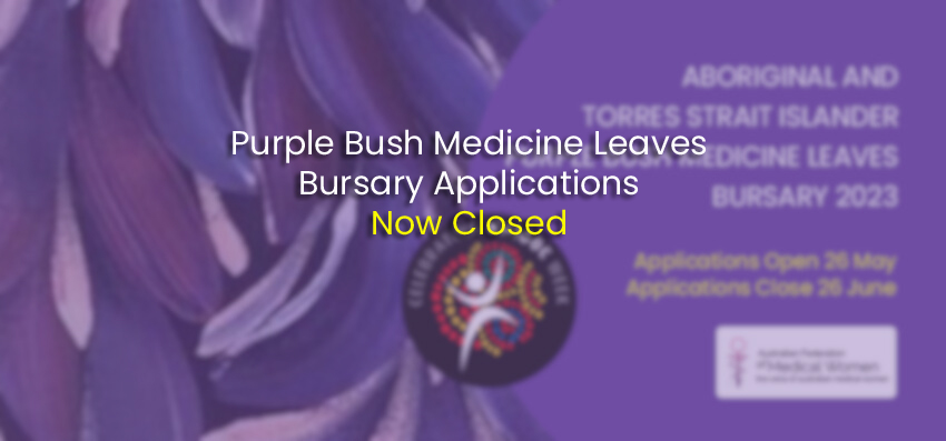 Bursary applications now closed