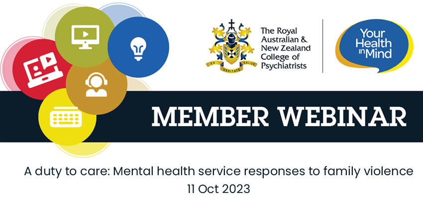 A duty to care: Mental health service responses to family violence event details