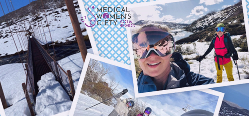 Collage of MWS ACT & Region trip to the Snowy ski fields