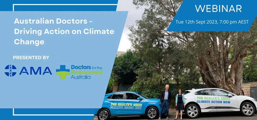 Australia’s doctors – driving action on climate change event details