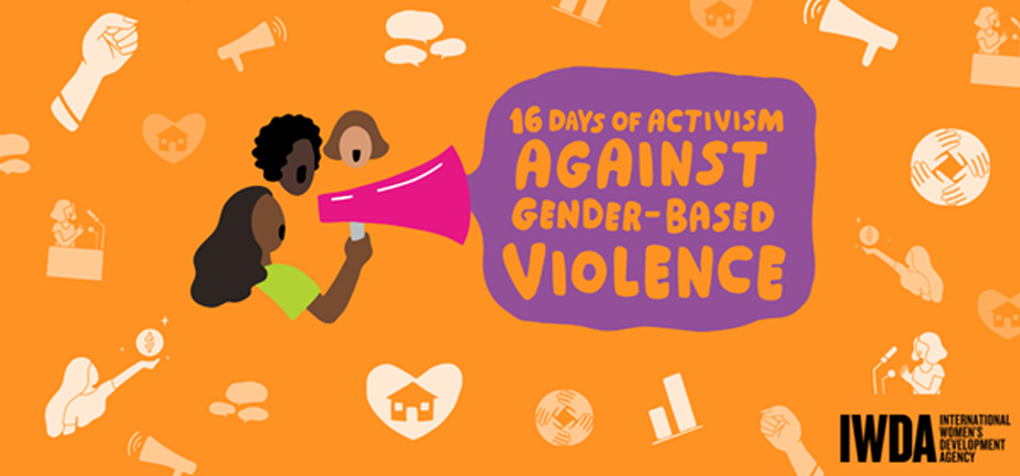 16 Days of Activism against Gender-Based Violence event