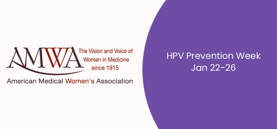 American Medical Women's Association HPV event notification
