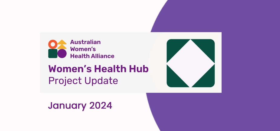 January 2024 Women's Health Hub Update