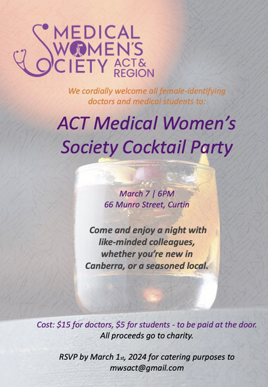 Annual Cocktail Party in the National Capital - 7 March 