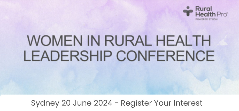 WOMEN IN RURAL HEALTH LEADERSHIP CONFERENCE notice