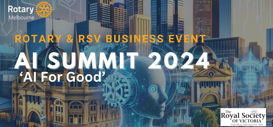 Rotary Melbourne AI Summit notice