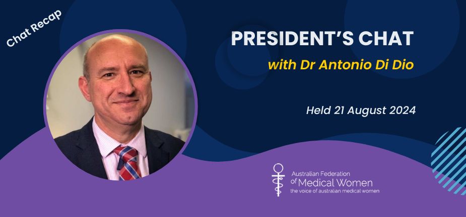 Presidents Chat with Dr Antonio Di Dio. event recap