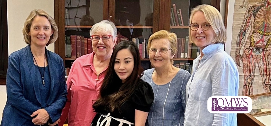 Dr. Lydia Pitcher, Dr. Kathryn Mainstone, Dr. Chloe Hang, Dr. Zelle Hodge and Jane Connolly