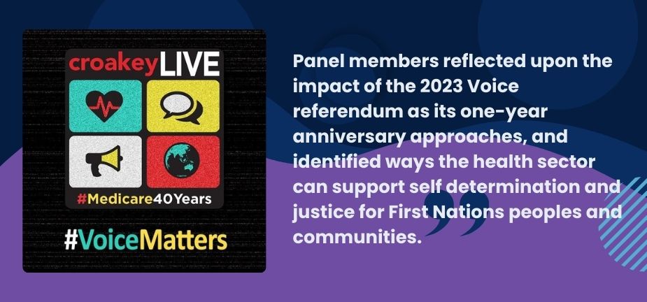 #CroakeyLIVE #VoiceMatters webinar 16th September 2024