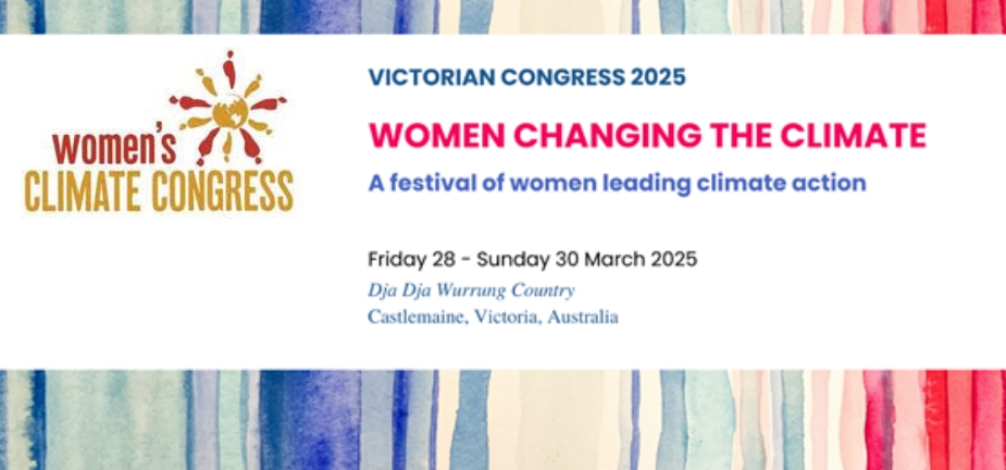 Women's Climate Congress - conference invitation