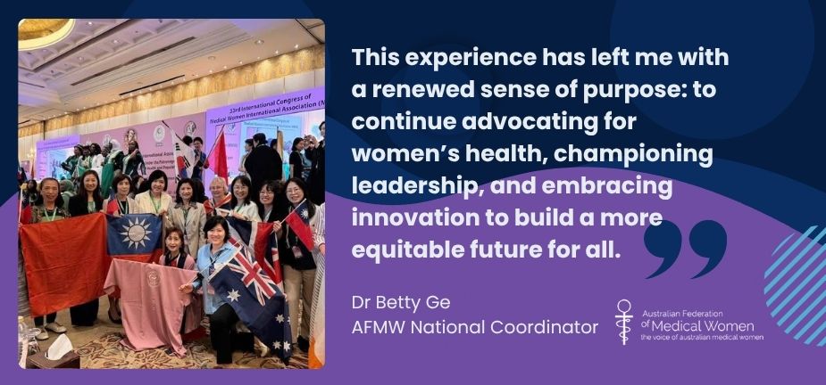 AFMW representation at the MWIA triennial congress