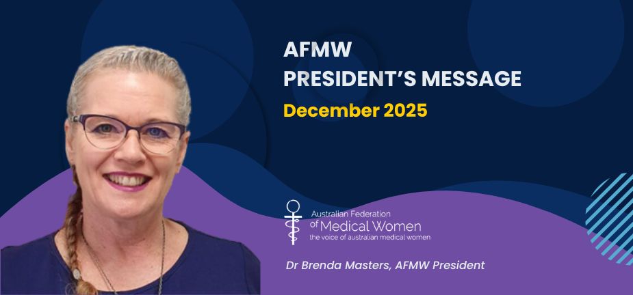 Dr Brenda Masters president's message