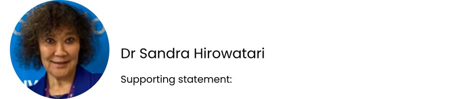 Dr Sandra Hirowatari