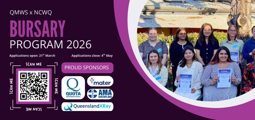 NCWQ & QMWS bursary details