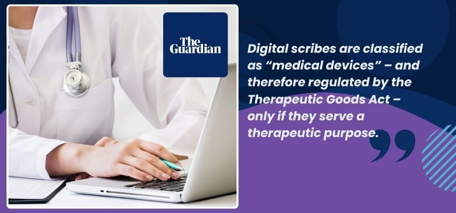 The Guardian A.I. Scribe article