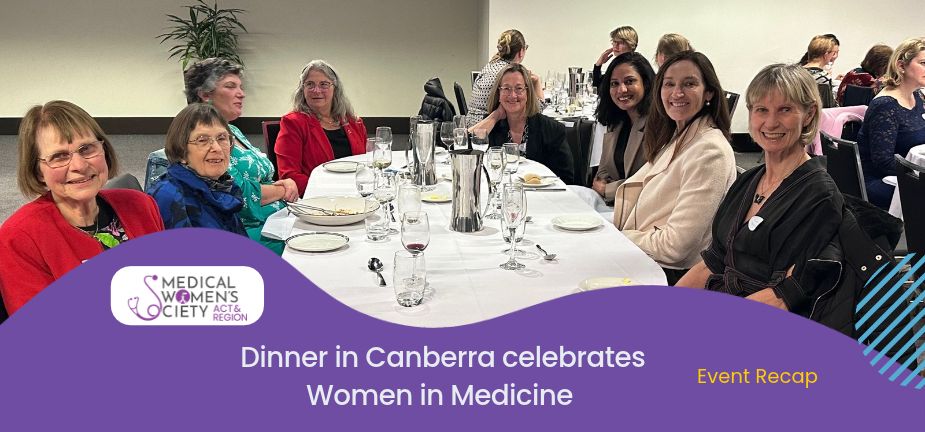 Attendees at the MWS ACT Annual Dinner in Canberra